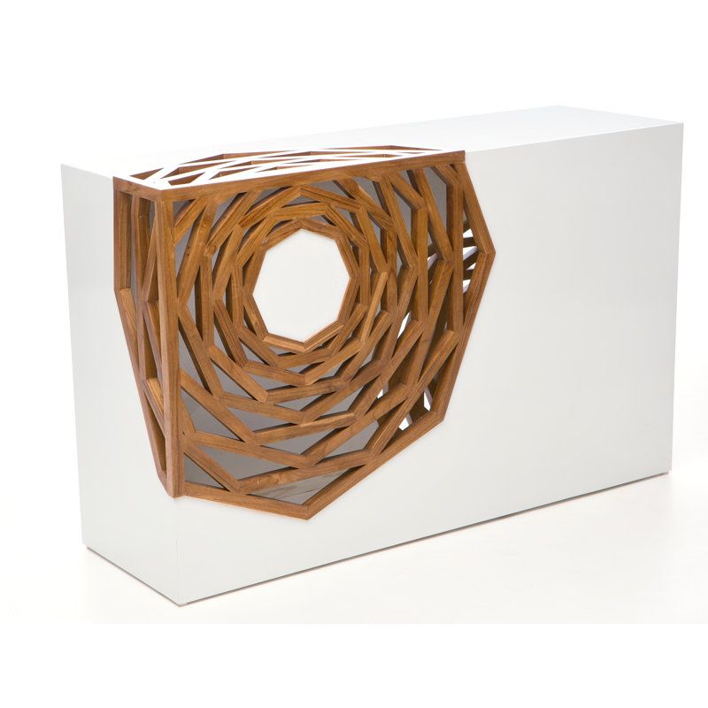 Hanako 52" Console Table, White