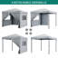 Audiana 3m x 3m Metal Pop-Up Gazebo-1659923620