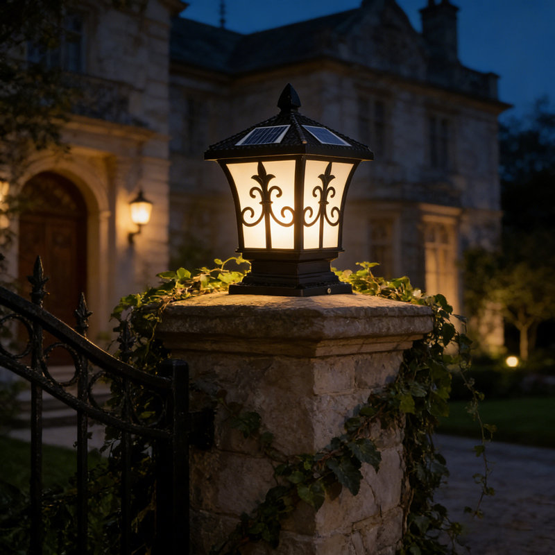 Luminaire d'extérieur 17 po H