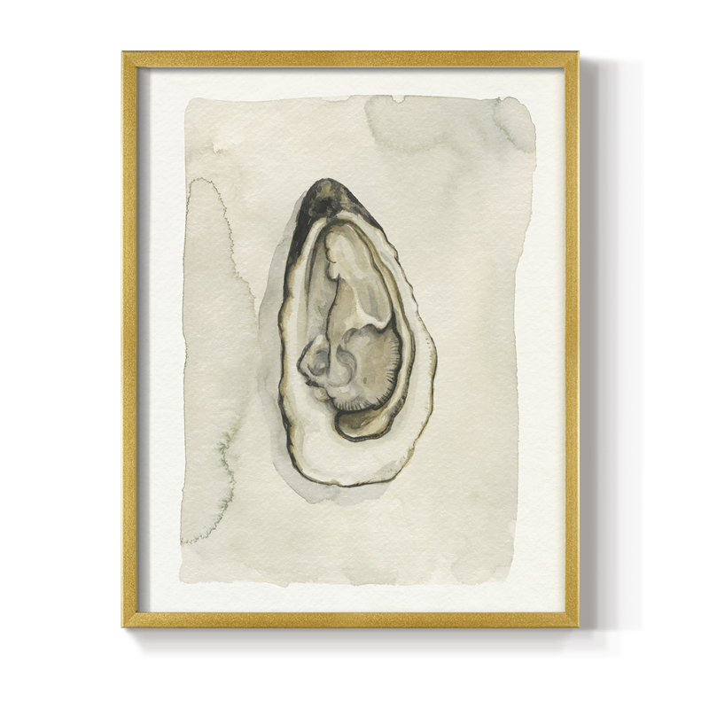 «Soft Half Shell I», reproduction encadrée - bois massif, H 28 po x l 22 po
