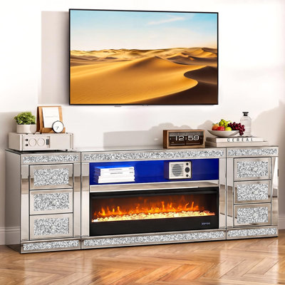 TV Stand Fireplace for TVs up to 70" Fireplace