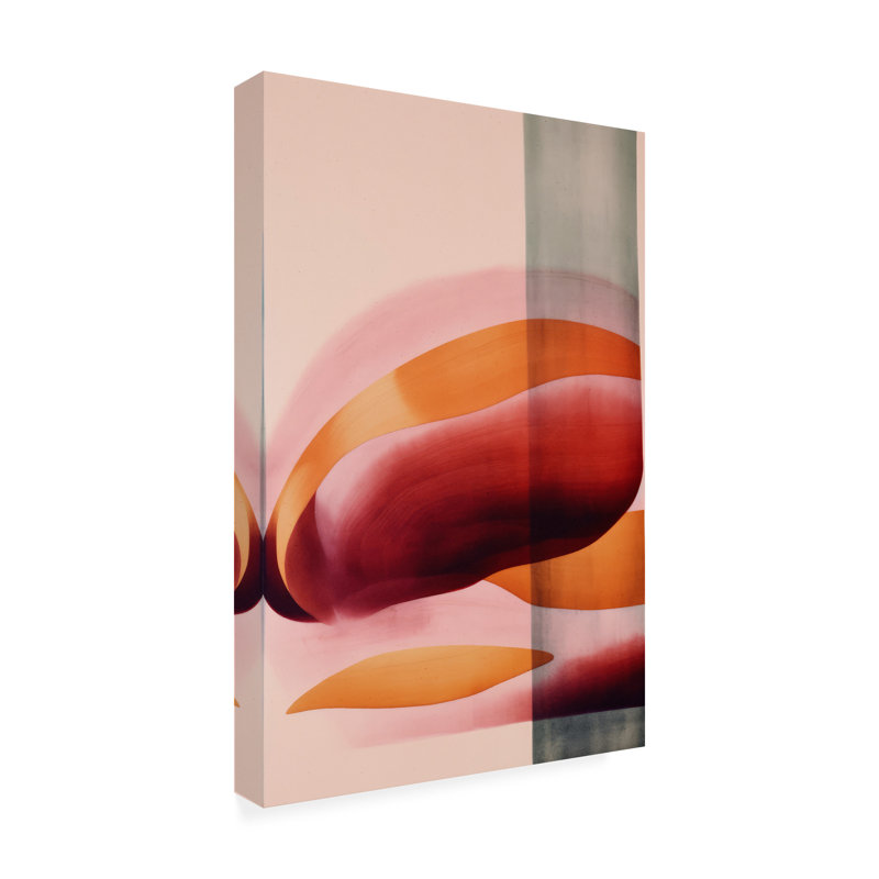 Art sur toile «Bolologic Impressions No 2», H 19 po x l 12 po