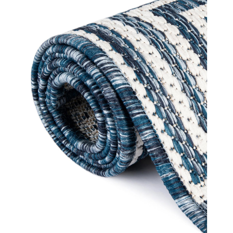 Forte Hower Indoor/Outdoor Area Rug, Square 12'