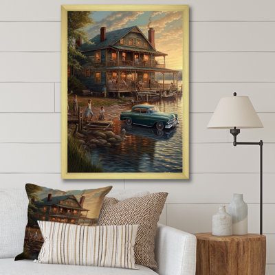 Richarde " Summer Vaccation At The Cottage III " Color Photography Print