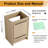 Xarnby 24'' Freestanding Single Bathroom Vanity Base Only