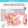 Flower- Magnetic Fluorescent Light Cover for Ceiling Lights Classroom -  2x4 -  by Octo Lights