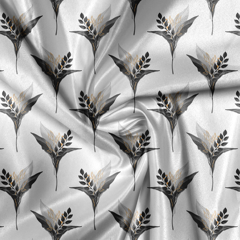 Semi Sheer Curtain Pair
