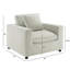 Chaise avec accoudoirs Caylie