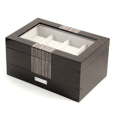 Wood Jewellery Box + Drawers