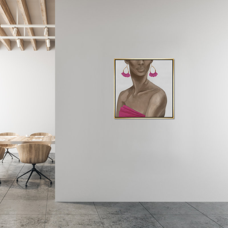 Jean Kenna " Shades Of Fuscia I " by Jean Kenna Painting Print
