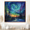  «Green Blue Aurora Northern Lights Spiral II - Northern Lights, reproduction d'art murale