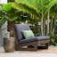 Chaise de terrasse avec coussins Louise-726736554