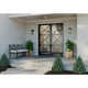 Blithe 2 Light Glass Flush Mount