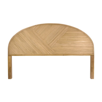 Doma Rattan Ribbed Headboard by Indigo Road by Egypt Sherrod