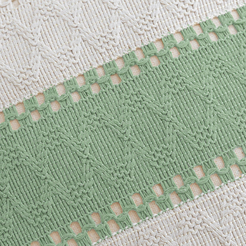Housse de coussin Barossa, Vert sauge, Rectangle H 12 po x l 20 po