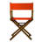 18" Folding Director Chair-19623328-19623338