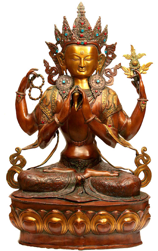 Avalokiteshvara, Brun