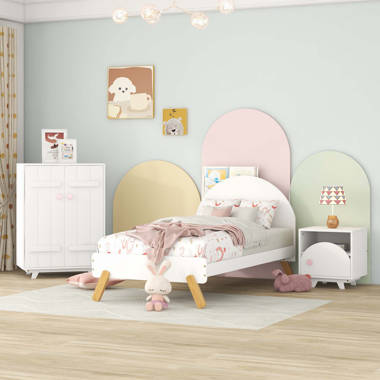 Disney Princess Dreamer 6 Pc White Colors,White Full Bedroom Set With  Mirror, Dresser, 4 Pc Full Canopy Bed - Rooms To Go