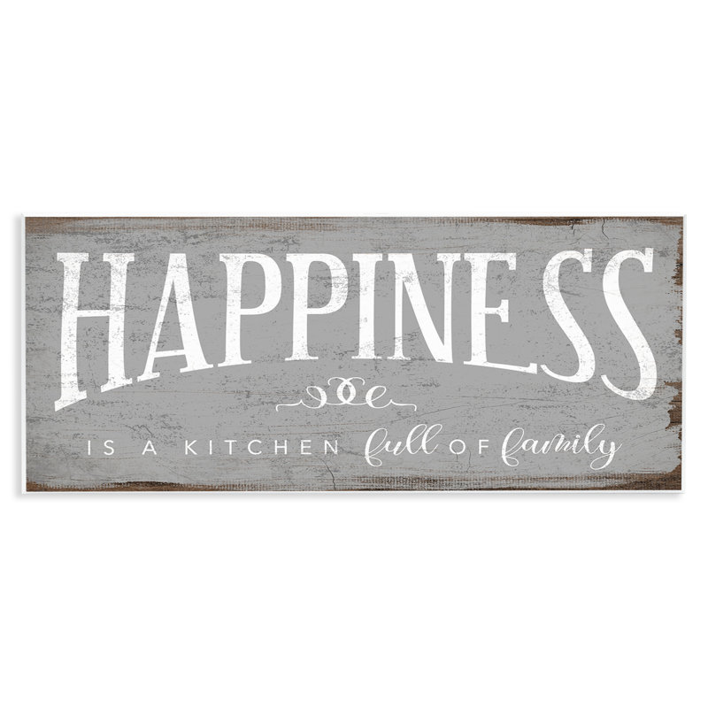 «Happiness is a Full Kitchen Expression» par Daphne Polselli, reproduction d'art graphique
