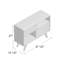 Render Two-Tier Display Stand-511451767