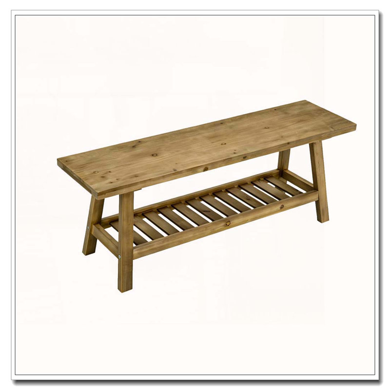 Banc en bois 43 po
