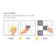 Yusuke 15cm W x 15cm L PVC Peel and Stick Mosaic Tile