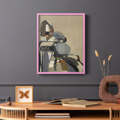 Landslide Framed Print - Solid Wood