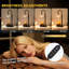 Lampe chauffante à bougie rétro - Chauffe-cire à aromathérapie à minuterie à gradation intelligente, lampe de fusion sécuritaire et écoénergétique, convient à diverses bougies en conserve, cadeau de décoration intérieure chaleureux