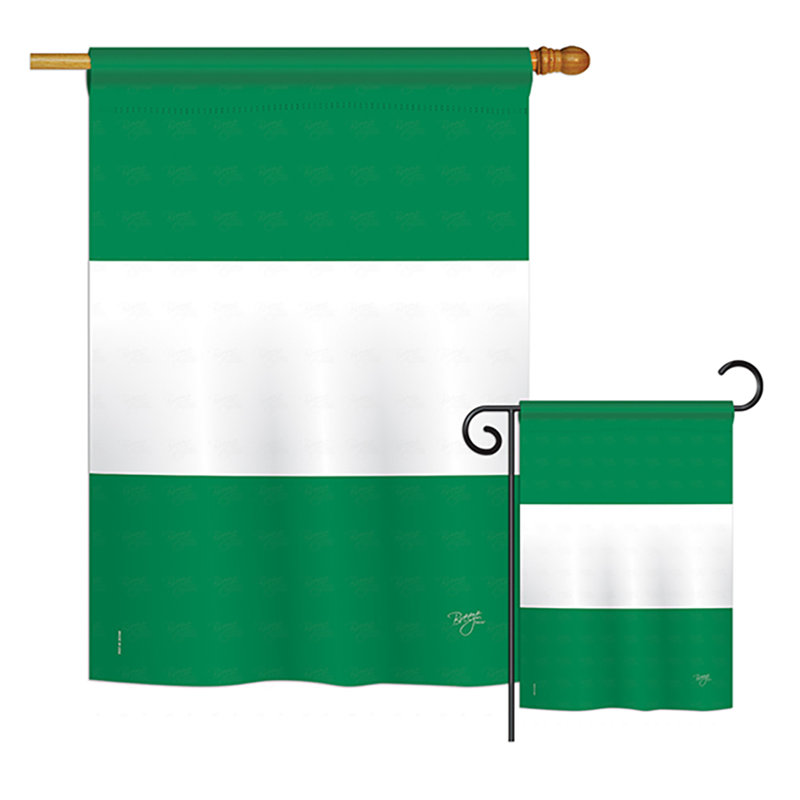 Double Sided Polyester House Flag