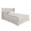 PLATE-FORME KING SINGE KING SÉLEVÉE EN VELOURS BEIGE-126672270-126672274
