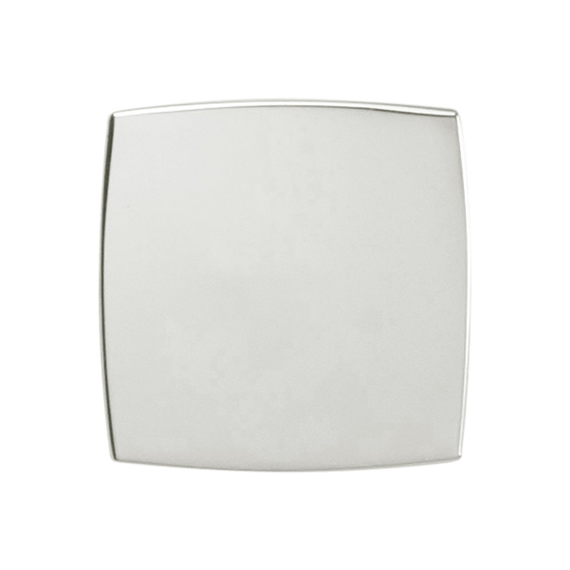Coventry 1-1/4 Inch Square Cabinet Knob, Polished Nickel