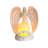 6.4'' H Resin Tabletop Candlestick with Candle Included-598550220
