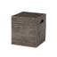 Table d'appoint 16,5 po Mgo, noir antique-156313493-152136019
