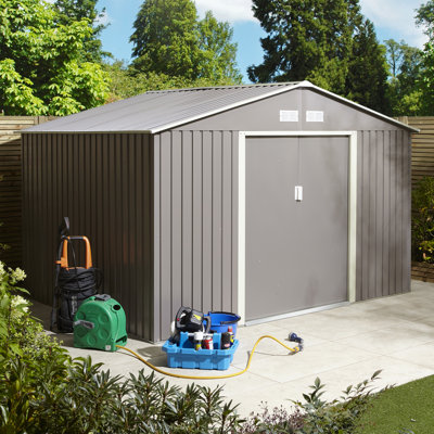 Rowlinson Trentvale Metal Apex Shed