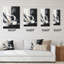 Ilsegret - Horloge murale moderne en marbre abstrait-1580683064