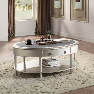 Table basse à 6 pieds avec rangement Kasa