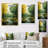 " Green Yellow Trees Verdant Canopy Patchwork "-1466659851-1466659888