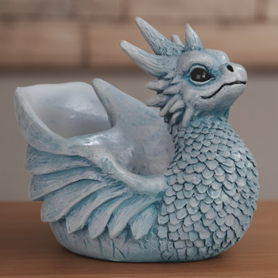 4.5"W Cute Baby Dragon Tray