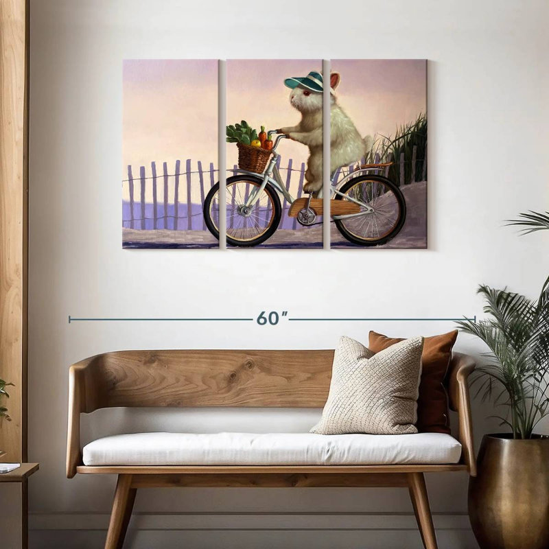 Brampt Beach Bunny, 28" H x 45" W