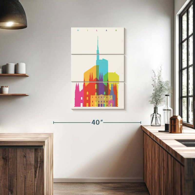 Masam Vibrant Milan, 38" H x 24" W