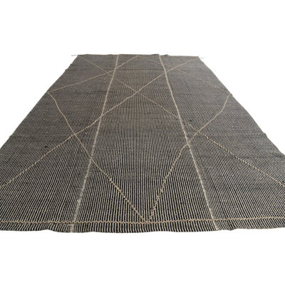 Nick Black and White Rug