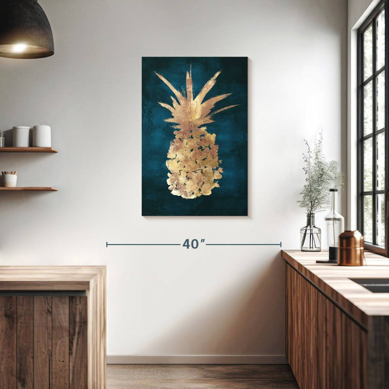 Yarlin Golden Night Pineapple, 36" H x 24" W