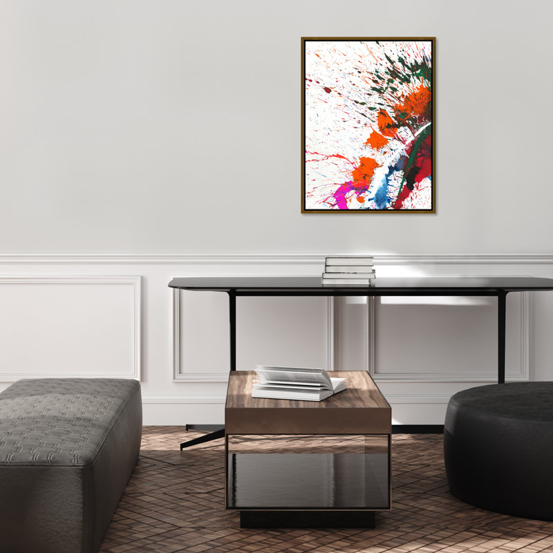 "Splash of Fun I" par Danielle Davis - Peinture sur toile, Verre