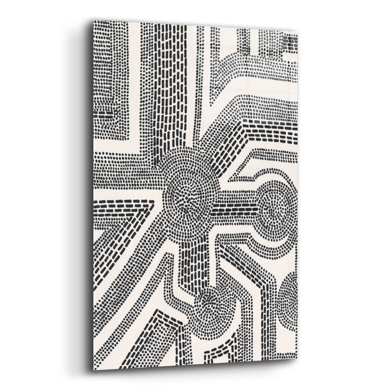 «Dots And Dash II» par Regina Moore, H 16 po x l 12 po x P 0,13 po