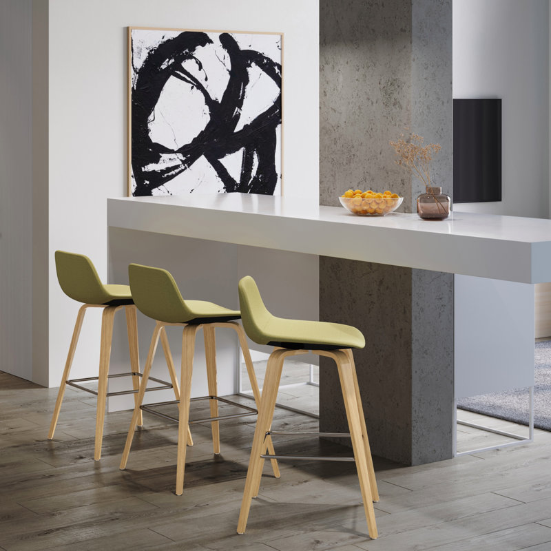 Tabouret de bar Harvard Bentwood, Vert