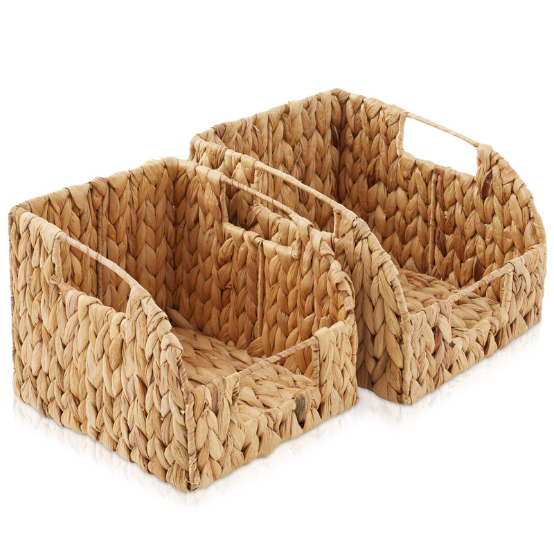 Casafield Seagrass Decorative Basket, Natural