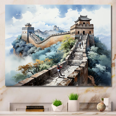 Great Wall Of China Landscape I - China Art Wall Art