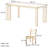 Cherry Wood Rectangular Dining Table Set-102337574
