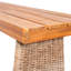Outdoor Acacia Wood Bench(Set Of 2)-348469916