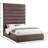 Adam Linen Textured Fabric Bed-1624041065-1624041064